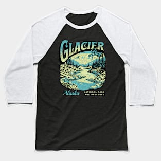 Glacier Bay National Park Baseball T-Shirt